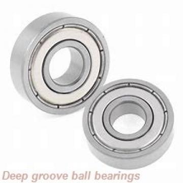 35 mm x 72 mm x 17 mm  skf W 6207-2Z Deep groove ball bearings