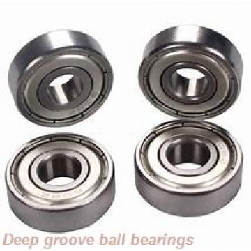 6 mm x 22 mm x 7 mm  skf W 636 Deep groove ball bearings