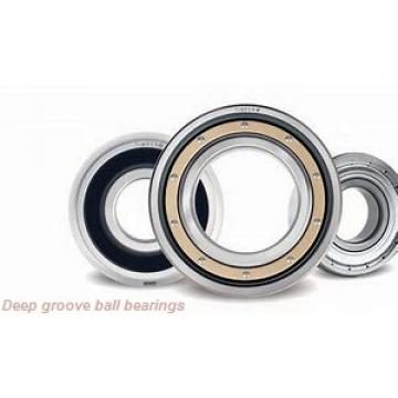 15.875 mm x 34.925 mm x 8.733 mm  skf D/W R10-2Z Deep groove ball bearings