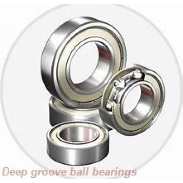 8 mm x 28 mm x 9 mm  skf W 638 Deep groove ball bearings