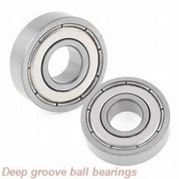 6,35 mm x 9,525 mm x 3,175 mm  skf D/W R168-2ZS Deep groove ball bearings #1 image